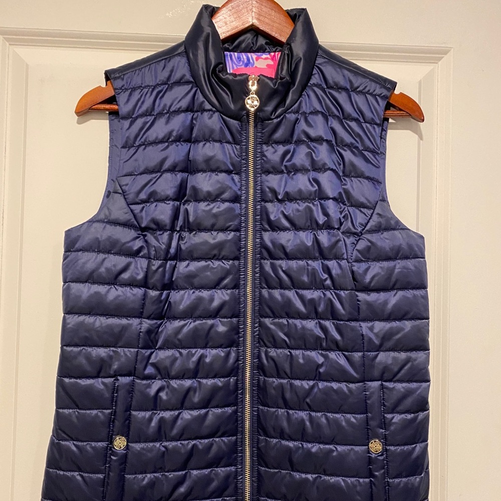 Navy Lilly Pulitzer Vest